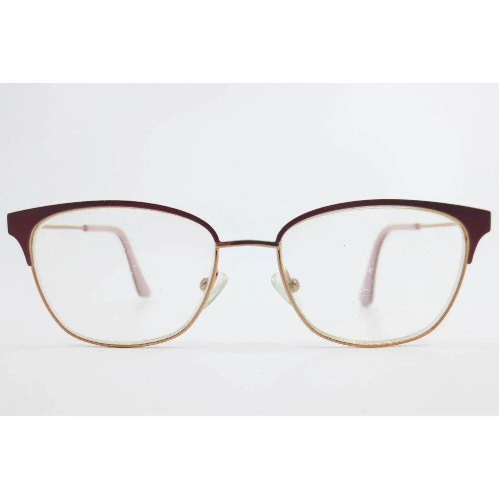 Calvin Klein CK18108 600 Burgundy Rose Gold Cat Eye Eyeglasses 50-15-135